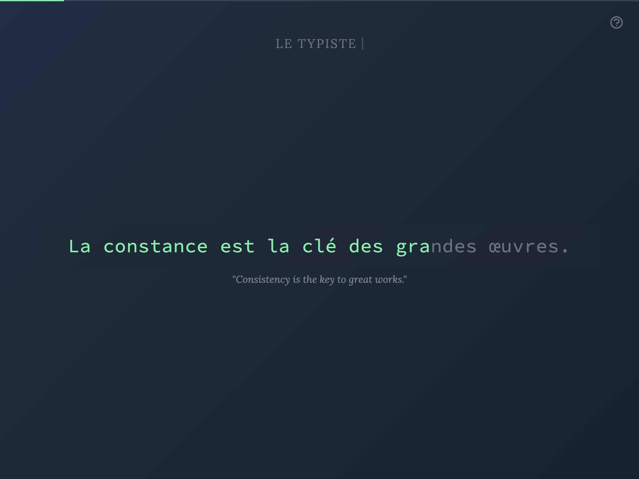 Le Typiste